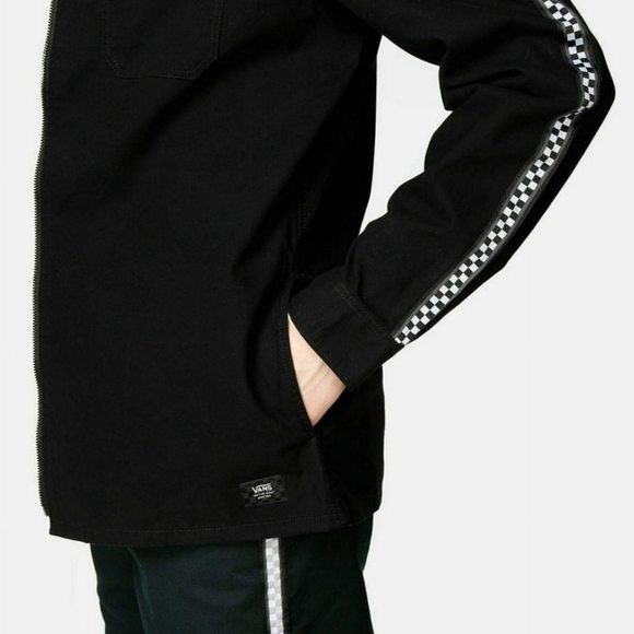Vans Checker Point Jacket Black - Small - Picture 1 of 8
